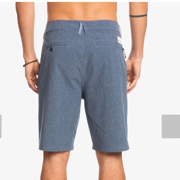 Quiksilver Mens Shorts Union Heather Amphibian | size 29 - Picture 2 of 8